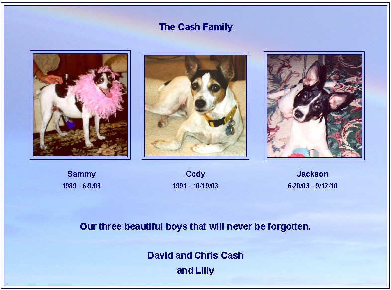 Cash family